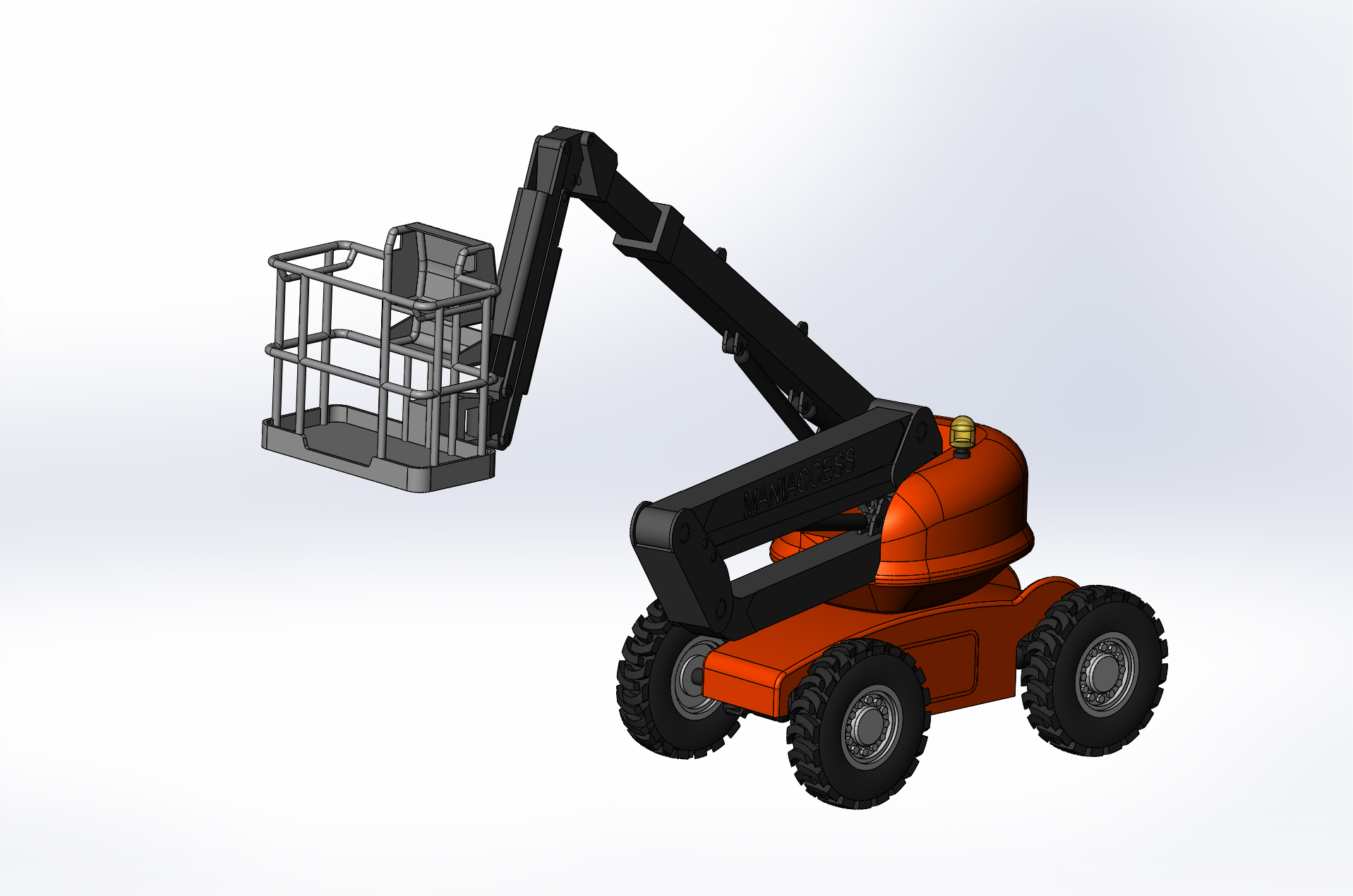 工程举升车sw16可编辑